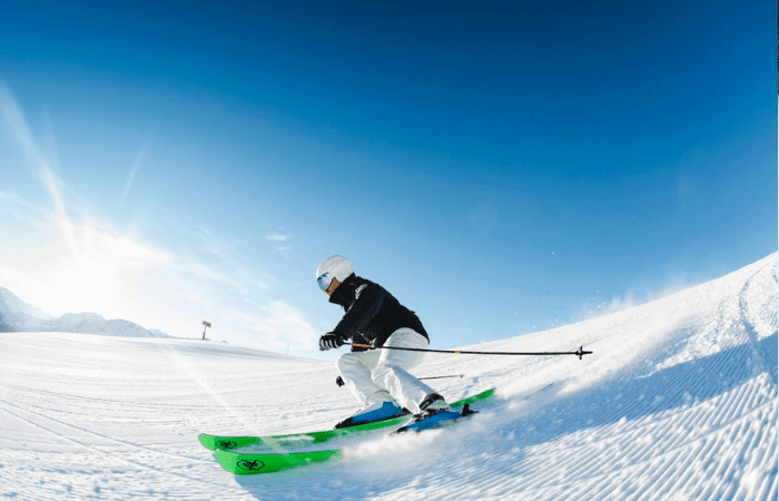 Luxury skiing in St. Moritz