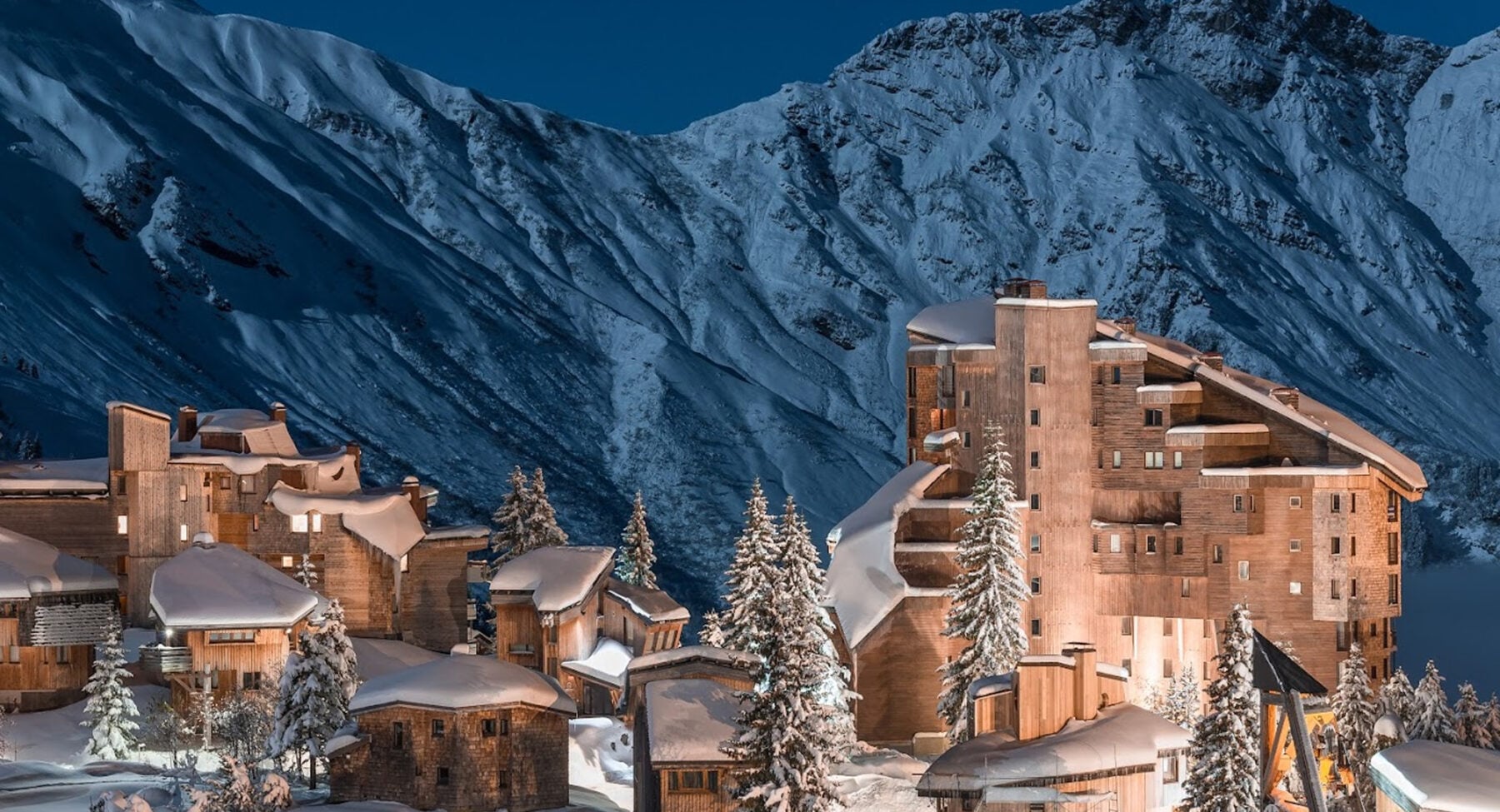 High altitude ski apartments